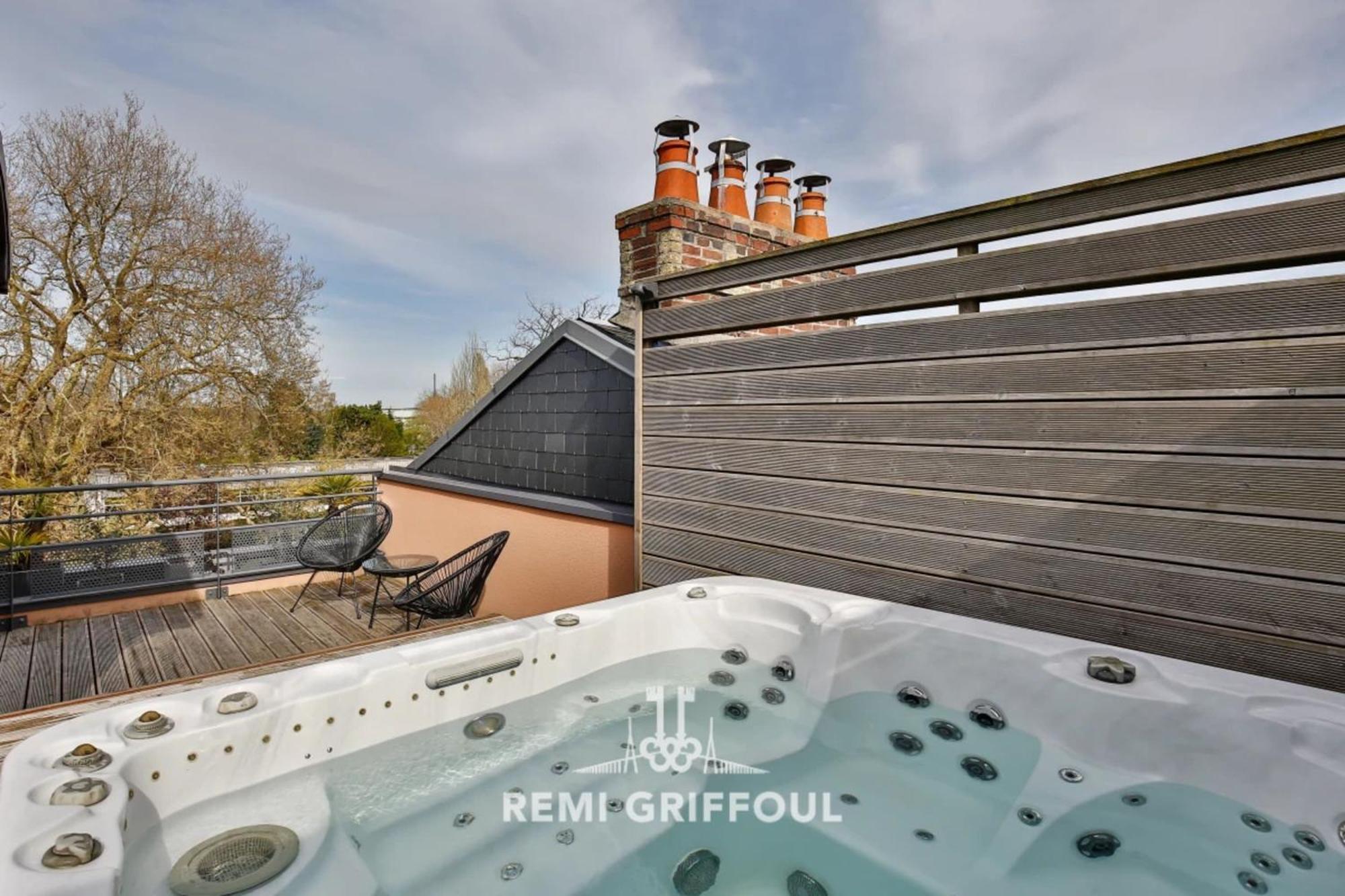 The Cosmopolitan Architect Design Home With Rooftop Jacuzzi 8 Guests Онфлер Екстер'єр фото
